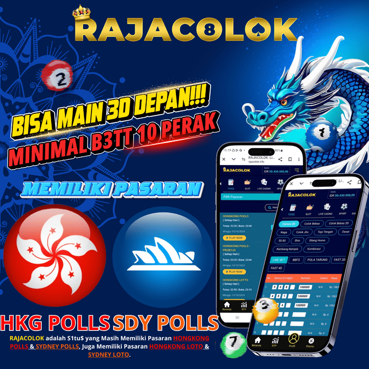 RAJACOLOK: Situs Togel Dana Dan Link Togel Online Deposit 10rb Proses Tercepat  